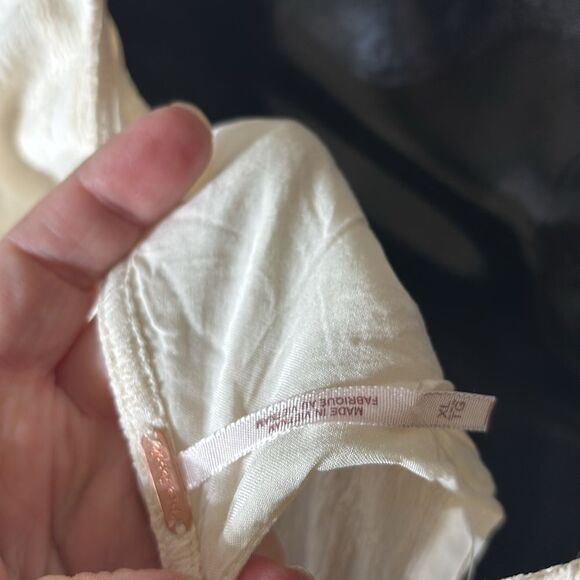 Free people women’s xl Tovah Maxi skirt and crop top set off white nwt - Picture 12 of 14